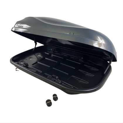 Автобокс Junior Altro 140x90x38cm с 70 mm крепежи,370 литра - антрацид