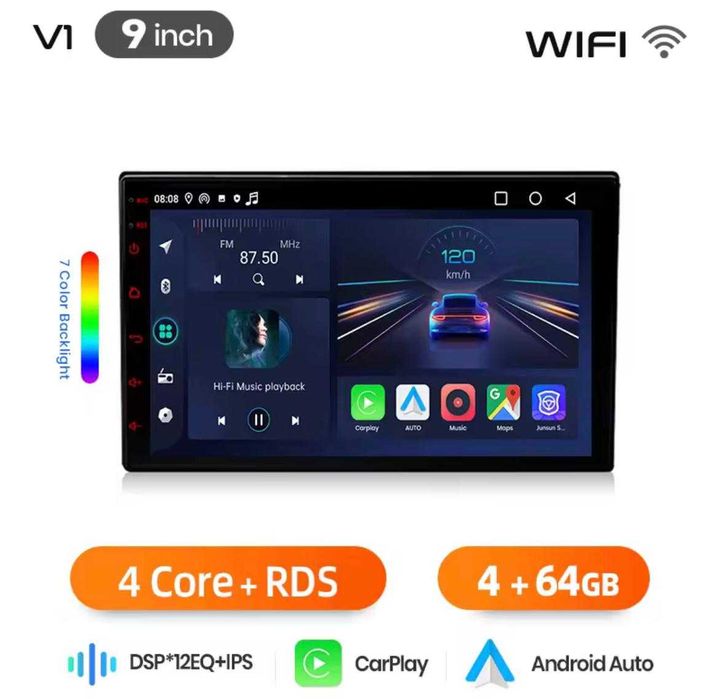 Андроид мултимедия 4GB RAM, 9inch