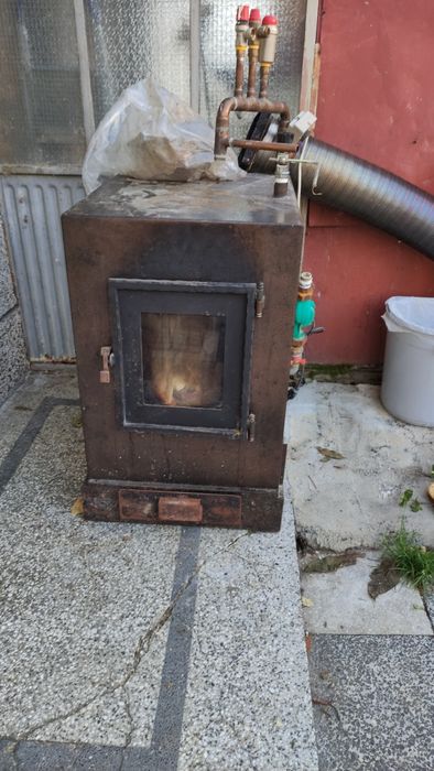 Котел на дърва и въглища!!