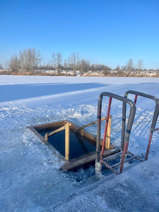 Сдам баню с прорубью