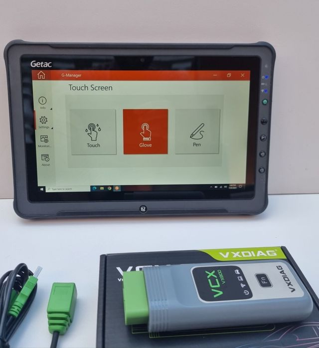 Diagnoză/Tester BMW ISTA ESYS INPA cu Tabletă GETAC F110 G4/ 16GB/512GB/4G