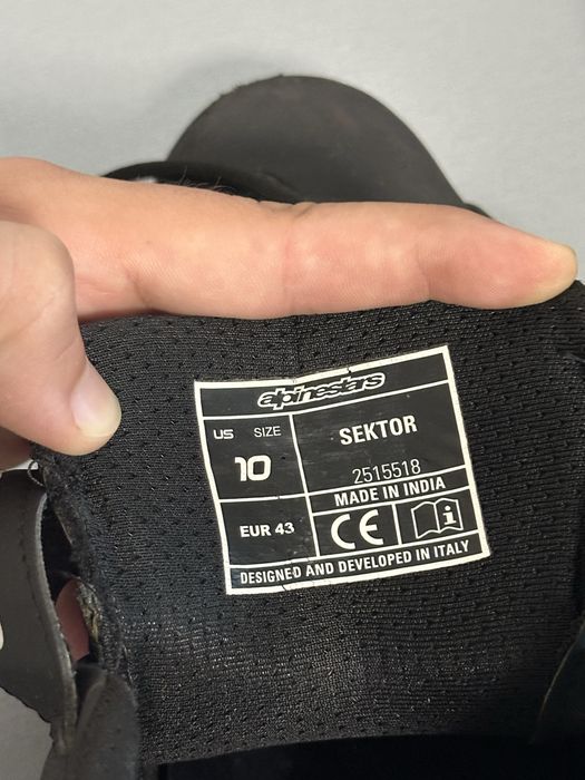 Обувки SEKTOR shoes black ALPINESTARS