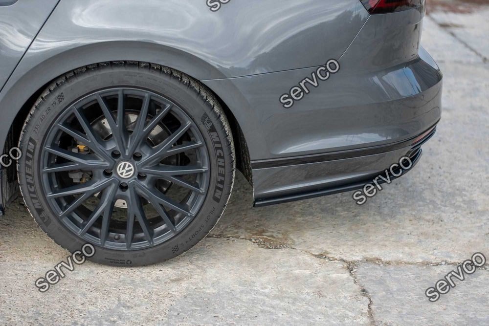 Prelungire splitter bara spate Volkswagen Passat B8 R-Line 2015- v3 - Maxton Design