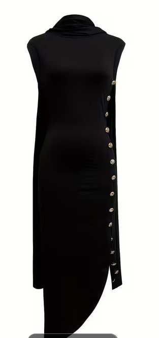 Дълга Черна Рокля, Макси рокля, Дълга рокля, Елегантна рокля