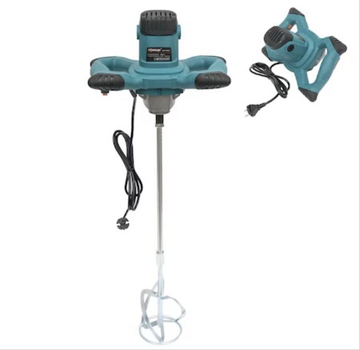 Mixer electric malaxor 2600W masina amestecat mortar vopsea furaje German Meister 6 viteze