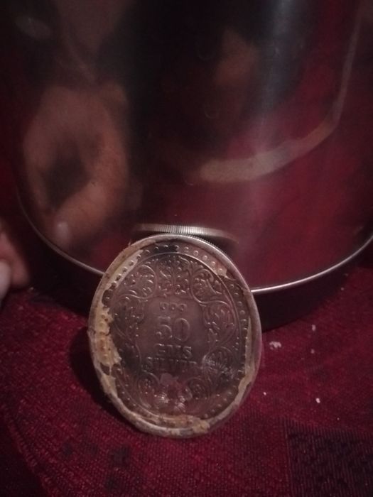 Qadimgi tanga 999. 50 gms kumush