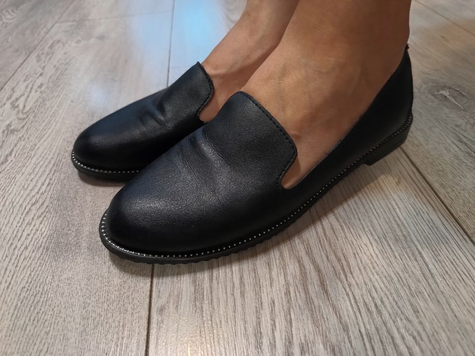 Pantofi piele naturala