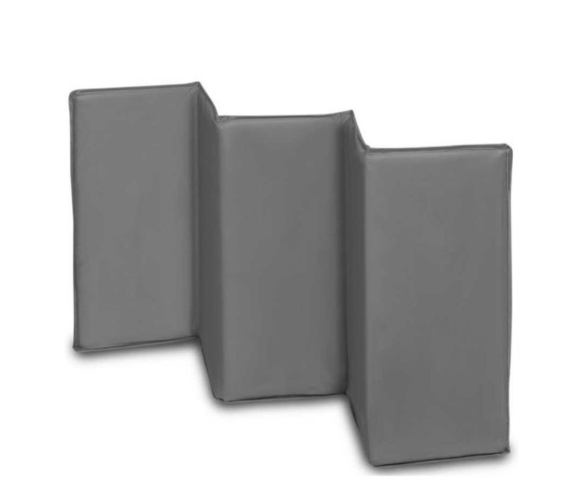 Lionelo Сгъваема бебешка кошара THOMI Turquoise 2 нива