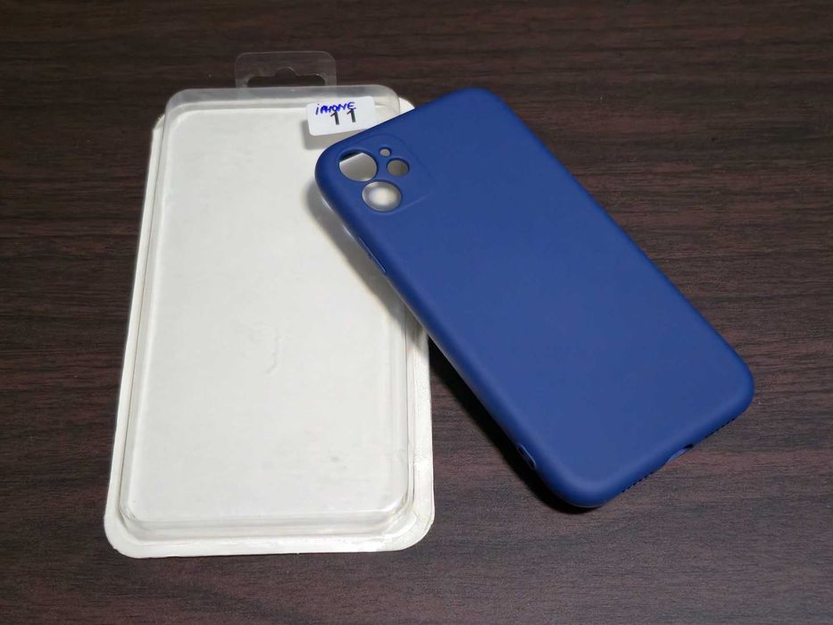 Husa silicon OEM Fashion Case Apple iPhone 11 blue