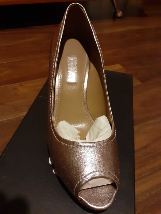 Pantofi ECCO Aurii (Light Gold)