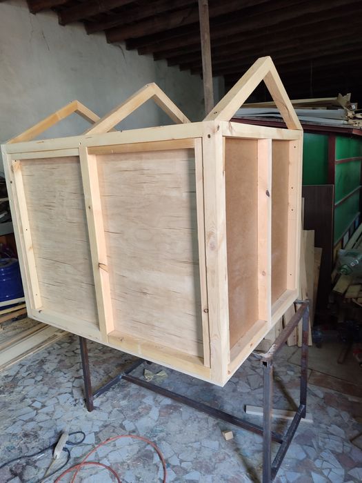 Будка для собаки 1,2 м *90 см, высота 1,15 м