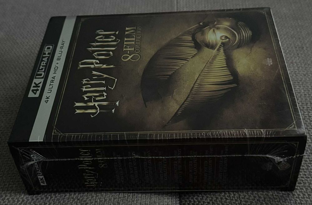 Harry Potter 8-Film Collection 4K + Blu-Ray Noi, Sigilate