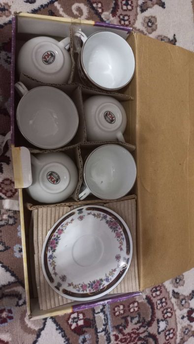 Чайный сервис новый.