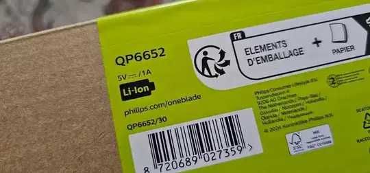 Aparat hibrid de barbierit, tuns barba si parul corporal PHILIPS OneBlade Pro 360 QP6652/30