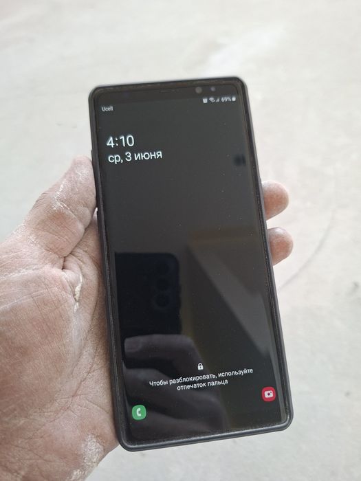 Samsung not 8 256gb qotmidi aybi yoq
