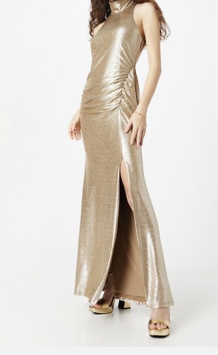 Rochie de seara Lauren Ralph Lauren “Retleah”, aurie, mar. 4