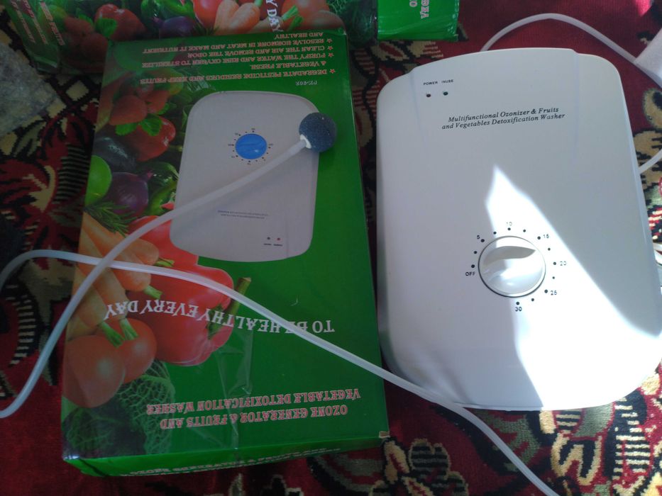 Бытовой озонатор. Два в одном! Прекрасная выработка!