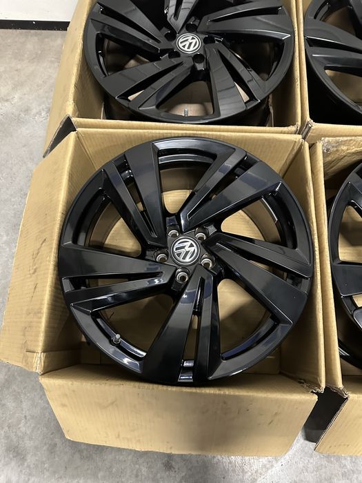 Jante 20 ORIGINALE VW Touareg III CR R-Line Nevada Black Q7