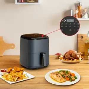 Friteuza cu aer cald TEFAL Easy Fry Max EY245B10, 1kg, 5l, 1500W, negru