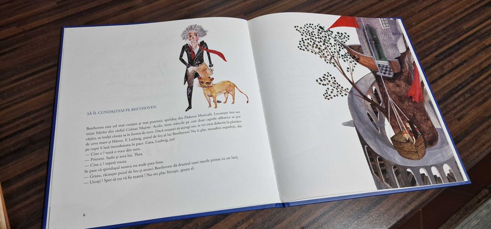 Beethoven si furtuna de sunete – carte + CD, educatie muzicala copii