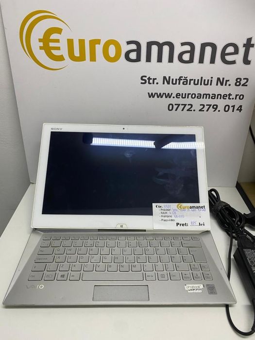 Ultrabook Sony VAIO SVP1121M2EB.EE9 cu procesor Intel(R) Core(TM) -N2-