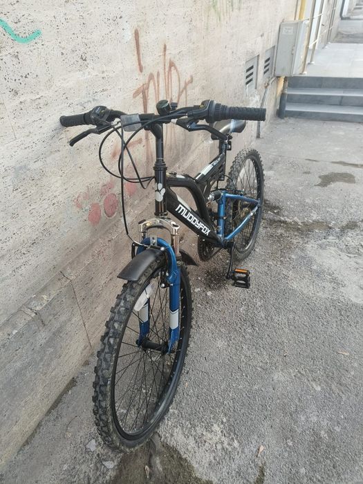 Bicicleta full suspension muddyfox transmisie 3x6