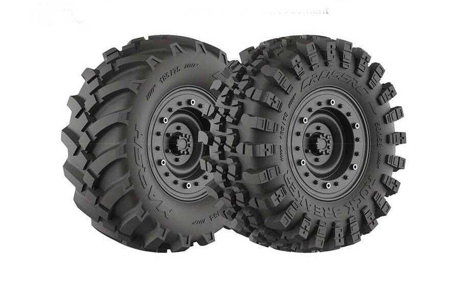 CrossRC EMO XX Stegosaurus 1:6, brushed, Червен