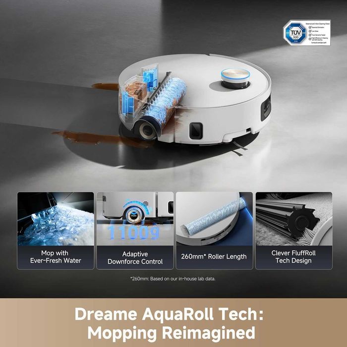 Робот прахосмукачка DREAME Aqua10 Ultra Roller Complete