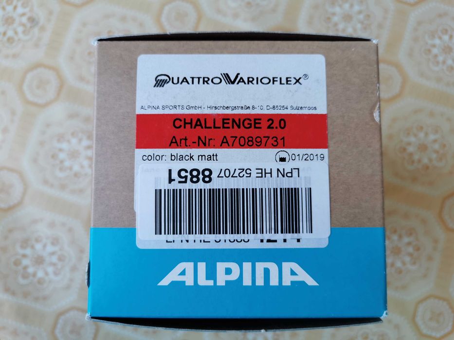 Vand ochelari schi Alpina Challenge QV, noi, 350 lei!
