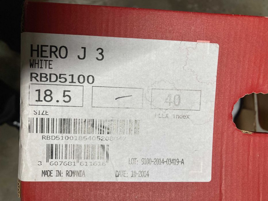 детски ски обувки Rossignol Hero J3 White - 18.5