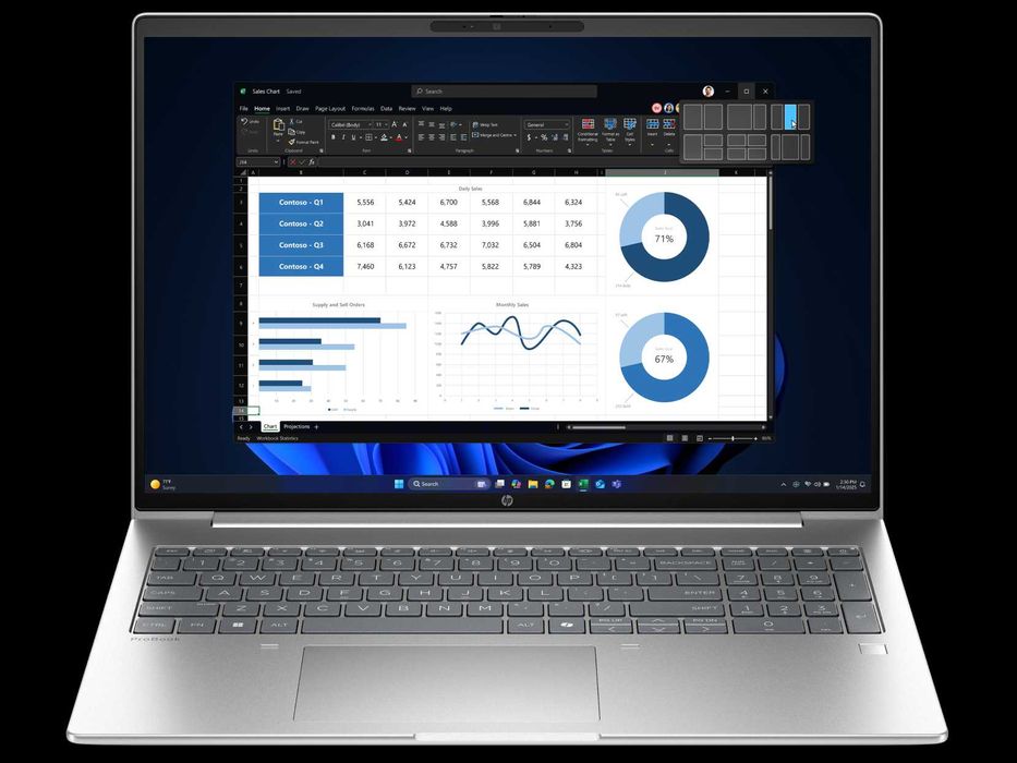 HP ProBook 460 G11 16" 2.5K Intel® Core™ Ultra 7-155H 16GB DDR5 512GB