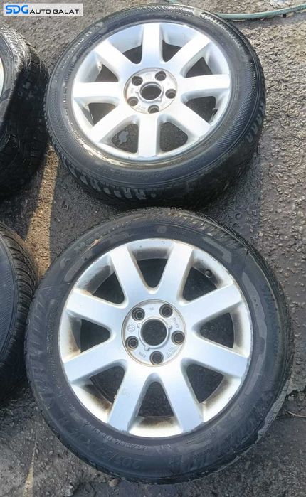 Set 4 Jante Aliaj 205 55 16 R16 6.5Jx16112 ET50 Volkswagen Jetta 3 2005 - 2011 Cod 1K0601025R [MX1130]