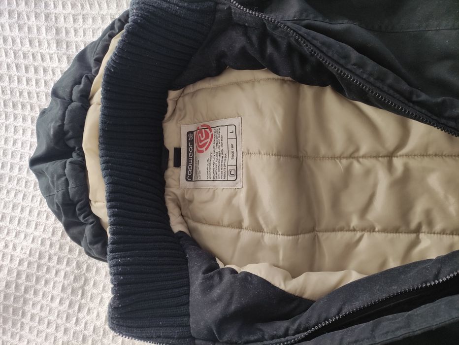 Парка размер Л цвят черен