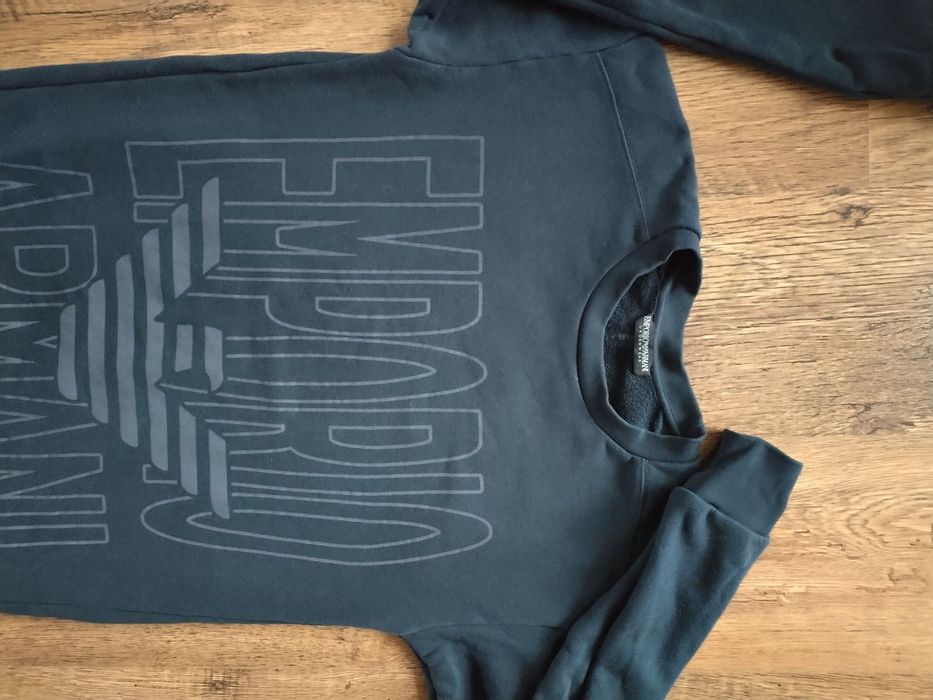 EMPORIO ARMANI Sweatshirt dress - страхотна дамска рокля р-р XS