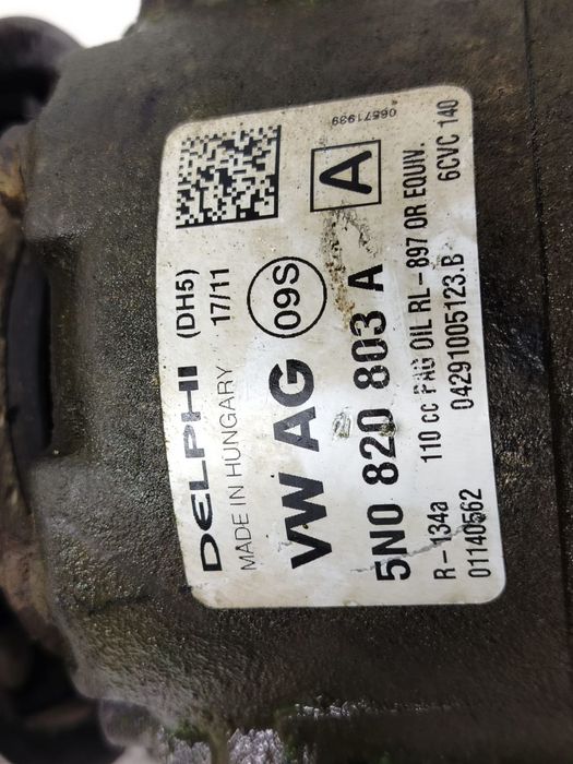 Compresor ac clima 2.0 1.6 tdi CFF CAY CAYC 5n0820803a Audi A4 B8/8K