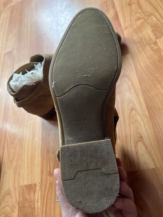 Vand ghete zara man piele intoarsa 41
