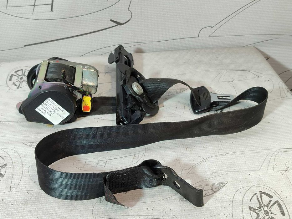 Centură de siguranță față dreapta Seat Leon 1P 2005-2012 2011 1.4 TSI 90kW Cod OEM: 1P0857706A, 60604031 (5G3)