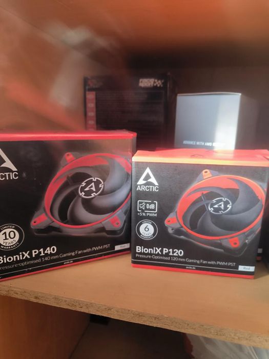 Vand fanuri arctic BioniX P120 respectiv P140
