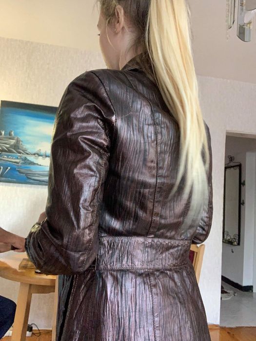 Сако естествена кожа