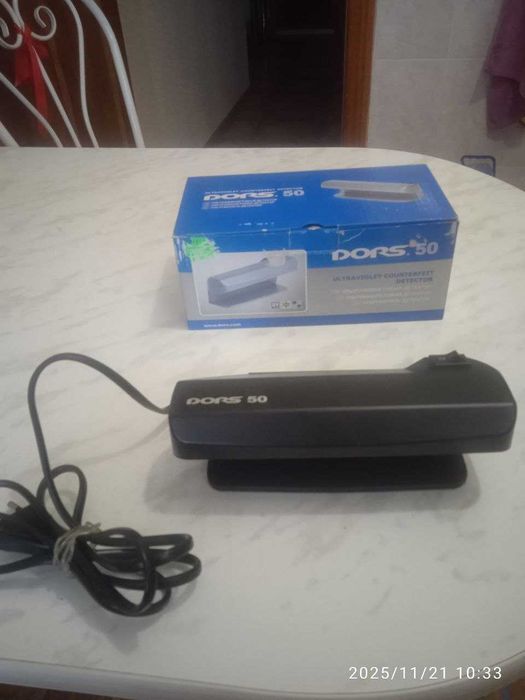 Ультрафиолетовый детектор валют новый