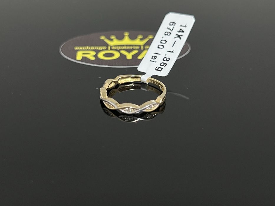 Bijuteria Royal CB : Inel dama aur 14k 1,36 grame