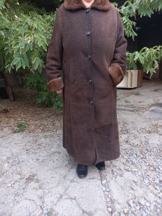 Продам женскую дубленку, размер XXL, б/у, в хорошем состоянии