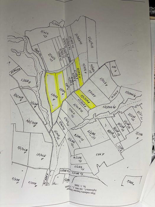 teren / uri Agnita /Veseud 77000 mp + Medias/Mosna 14000 mp extravilan arabil jud sibiu