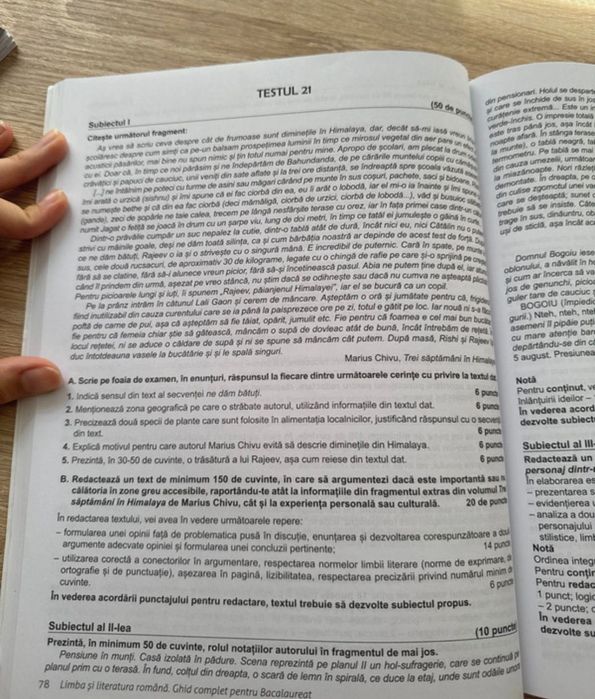 Limba și literatura română ghid complet pentru bacalaureat