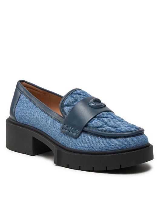 Coach Leah Indigo Denim дамски лоуфъри