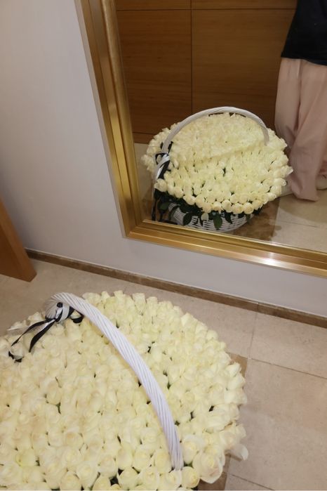 301 Белая Роза - Цветы