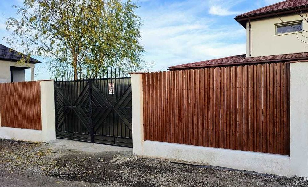 Vand garduri modele moderne, diferite materiale