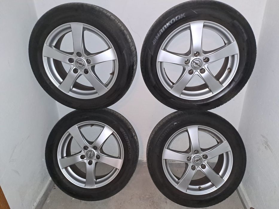 ASTRA J ALIAJ DEZENT cu anvelope de vară HANKOOK  DOT luna 1221 R16