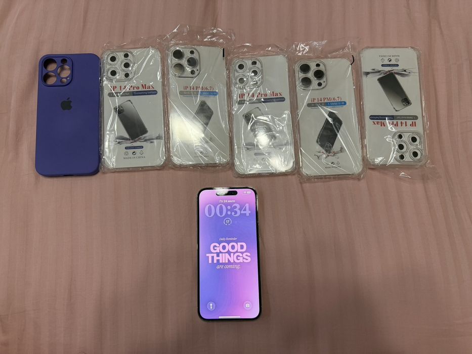 Iphone 14 pro max 256 silver