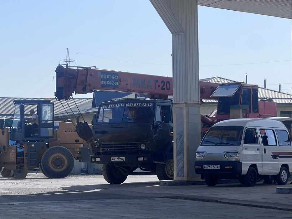 Avtokran xizmati 32tn 31metr Narxlarni kelwamz